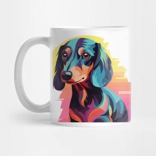 Groovy Dapple Dachshund Mug